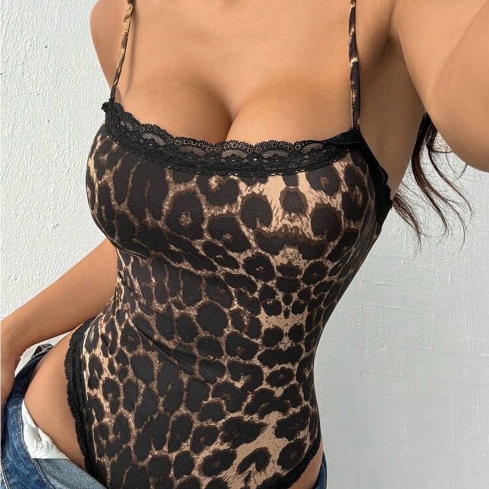 Leopard Print Women's Top